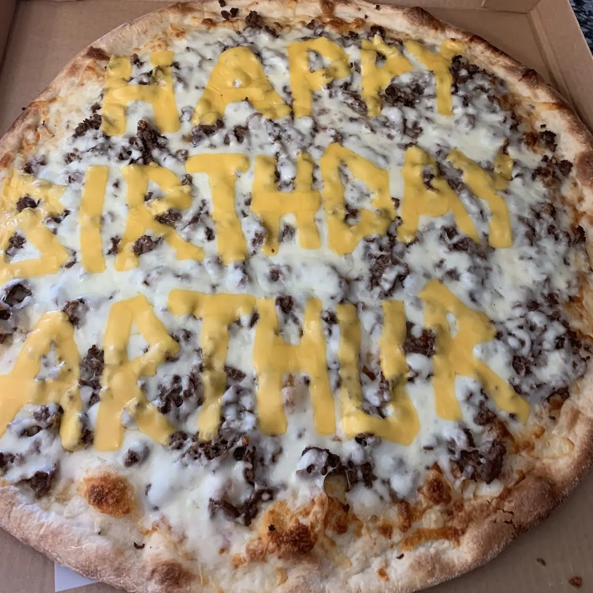 Cheesesteak Pizza