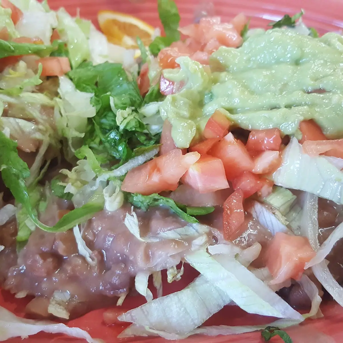 Bean Tostada Salad