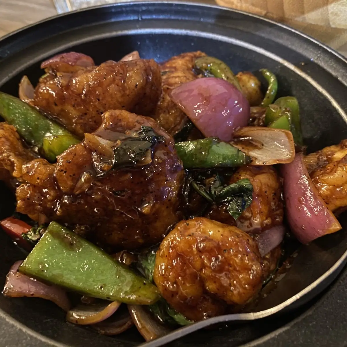 Black Pepper Seafood Combo