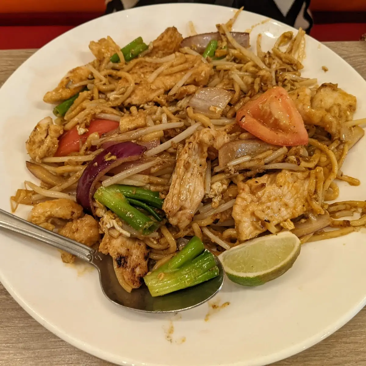 Indian Mee Goreng Chicken