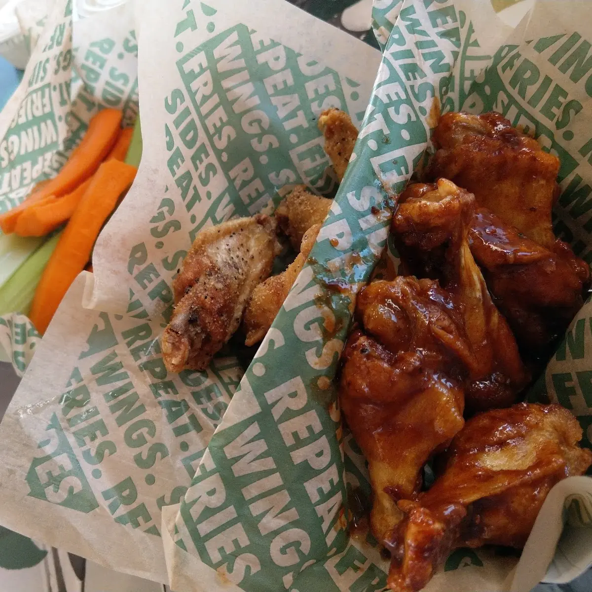 Dragon's Breath and Lemon Pepper Wings