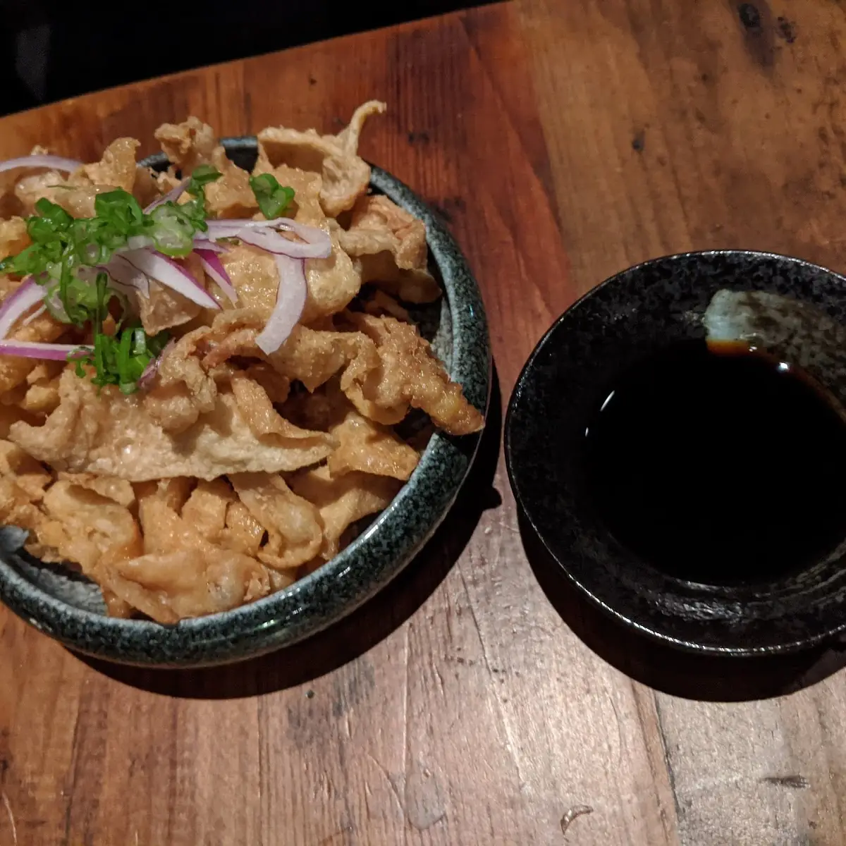 Fried Crispy Chicken Skin