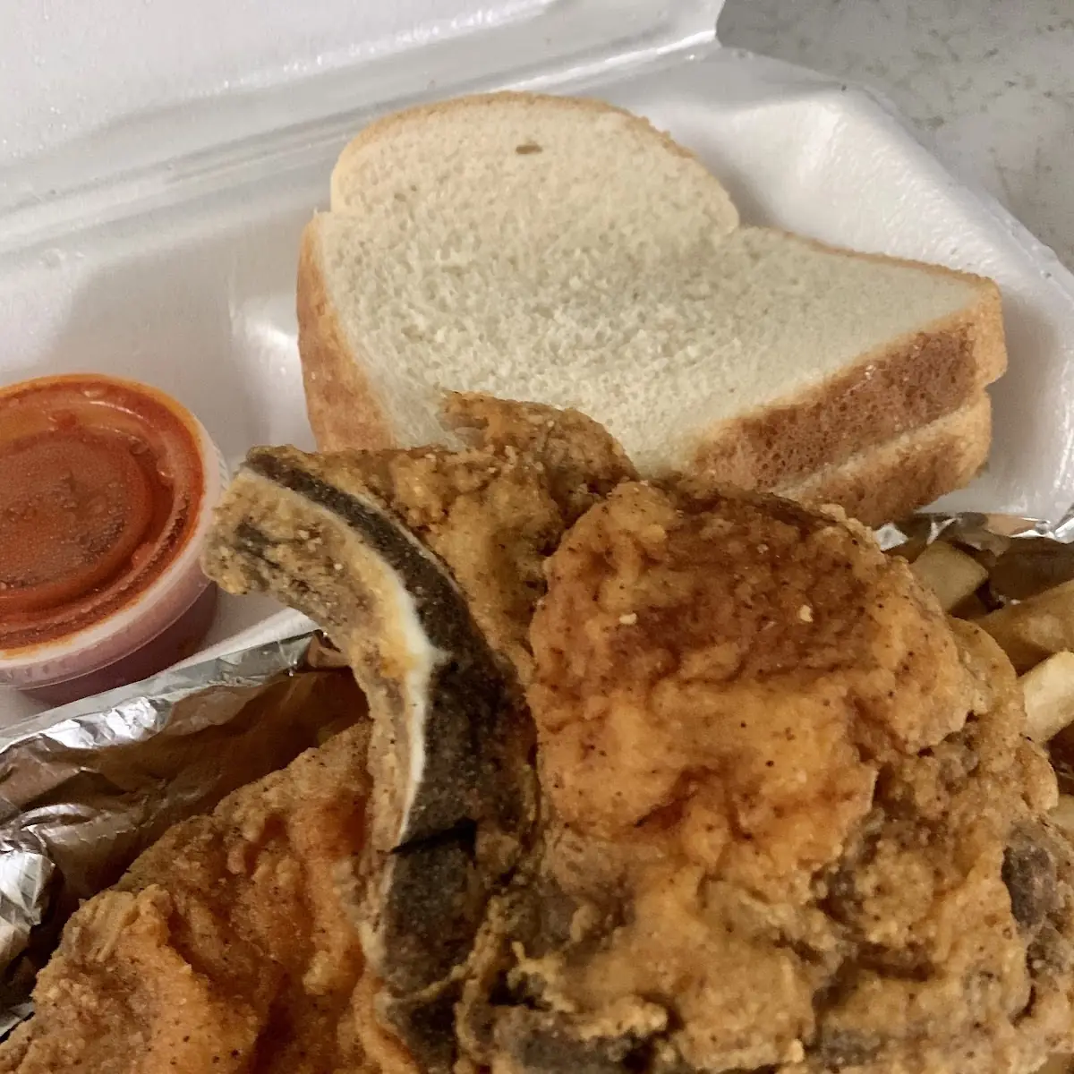 Pork Chop Basket with Fries