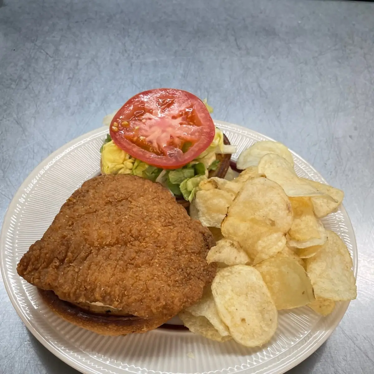 Breaded Chicken Sandwich with Tavern Sauce