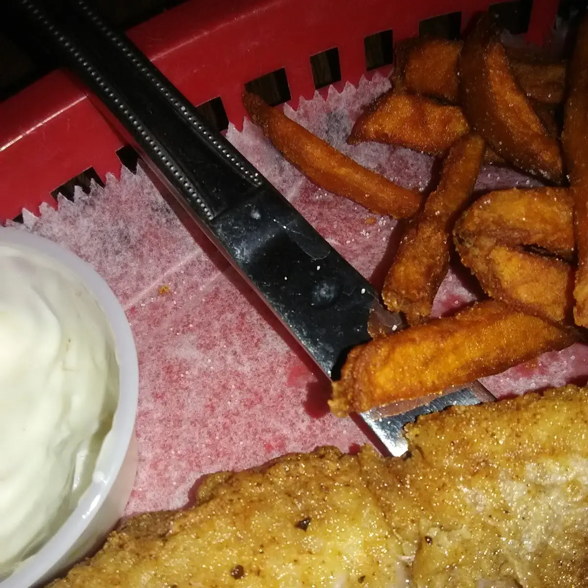 Old Oil Belly Fried Fish