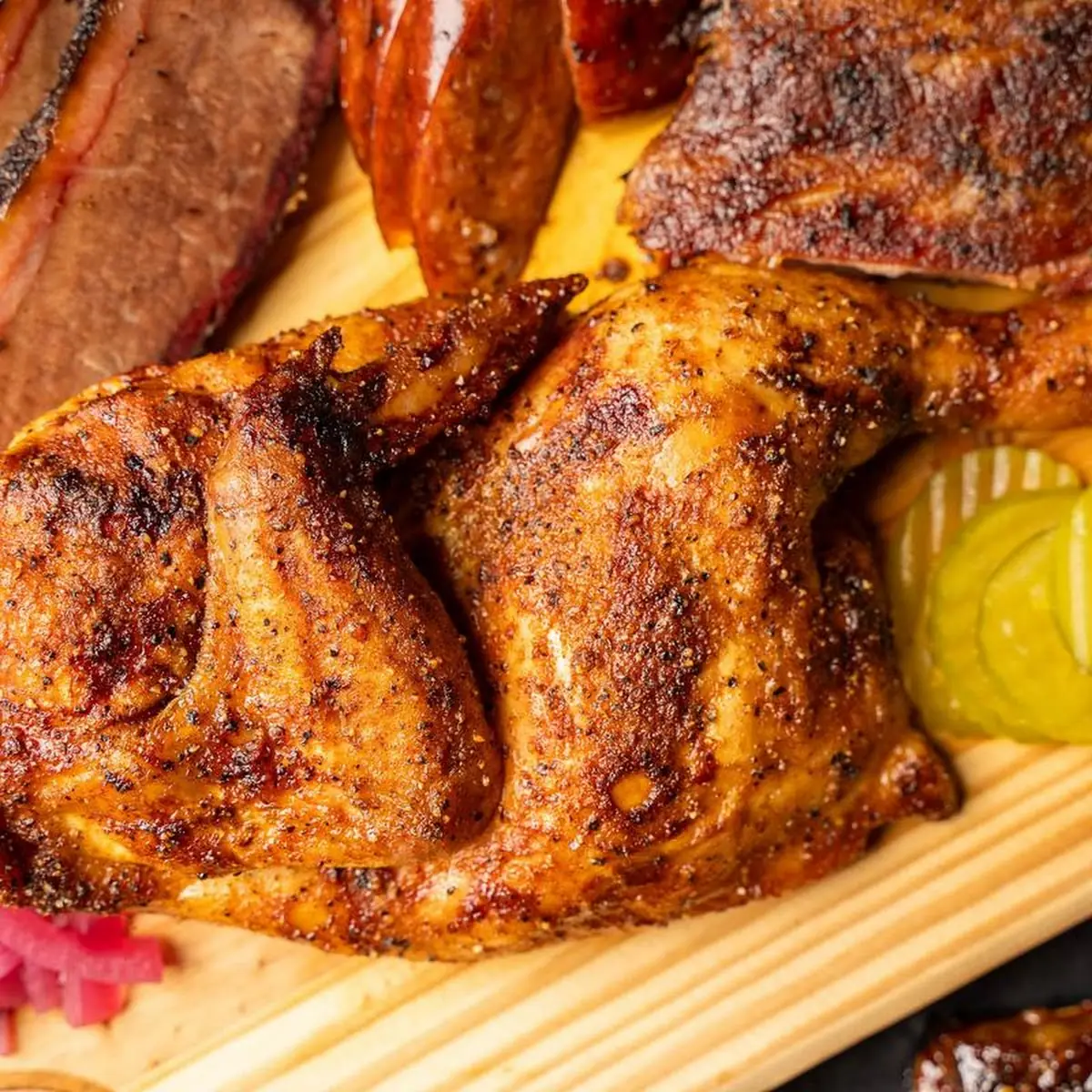 Whole Smoked Chicken