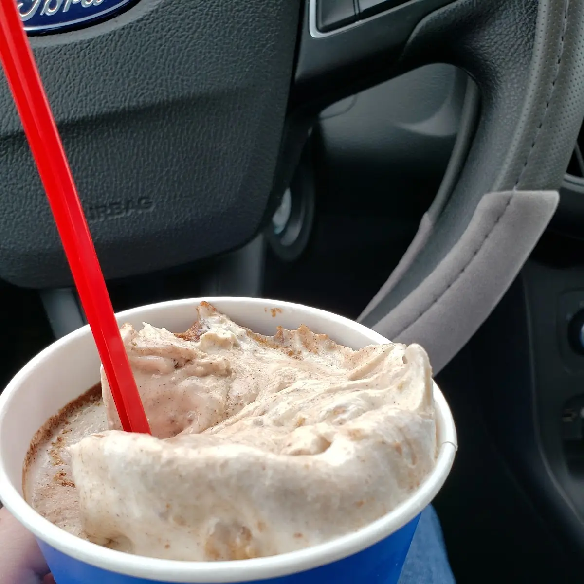 Snickerdoodle Cookie Dough Blizzard