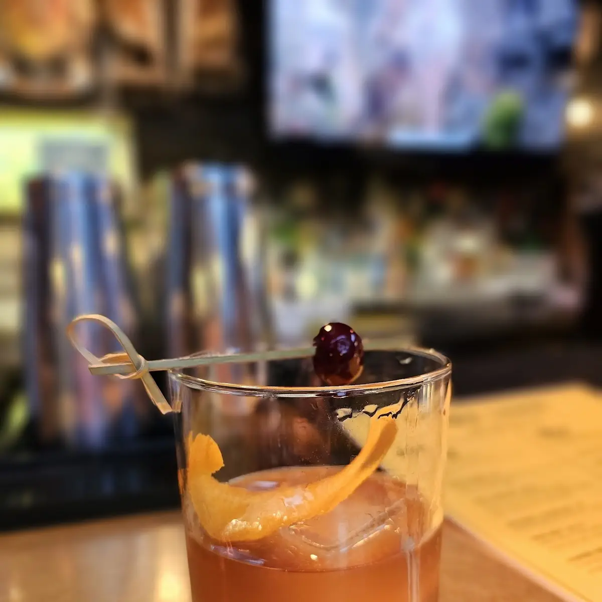 Barrel Aged Old Fashioned