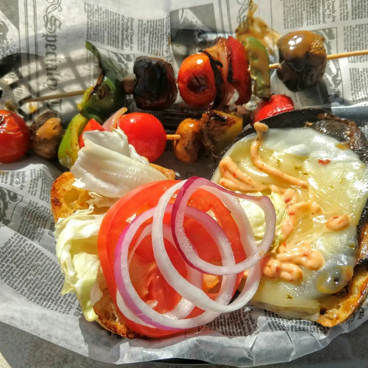 Grilled Portobello Sandwich