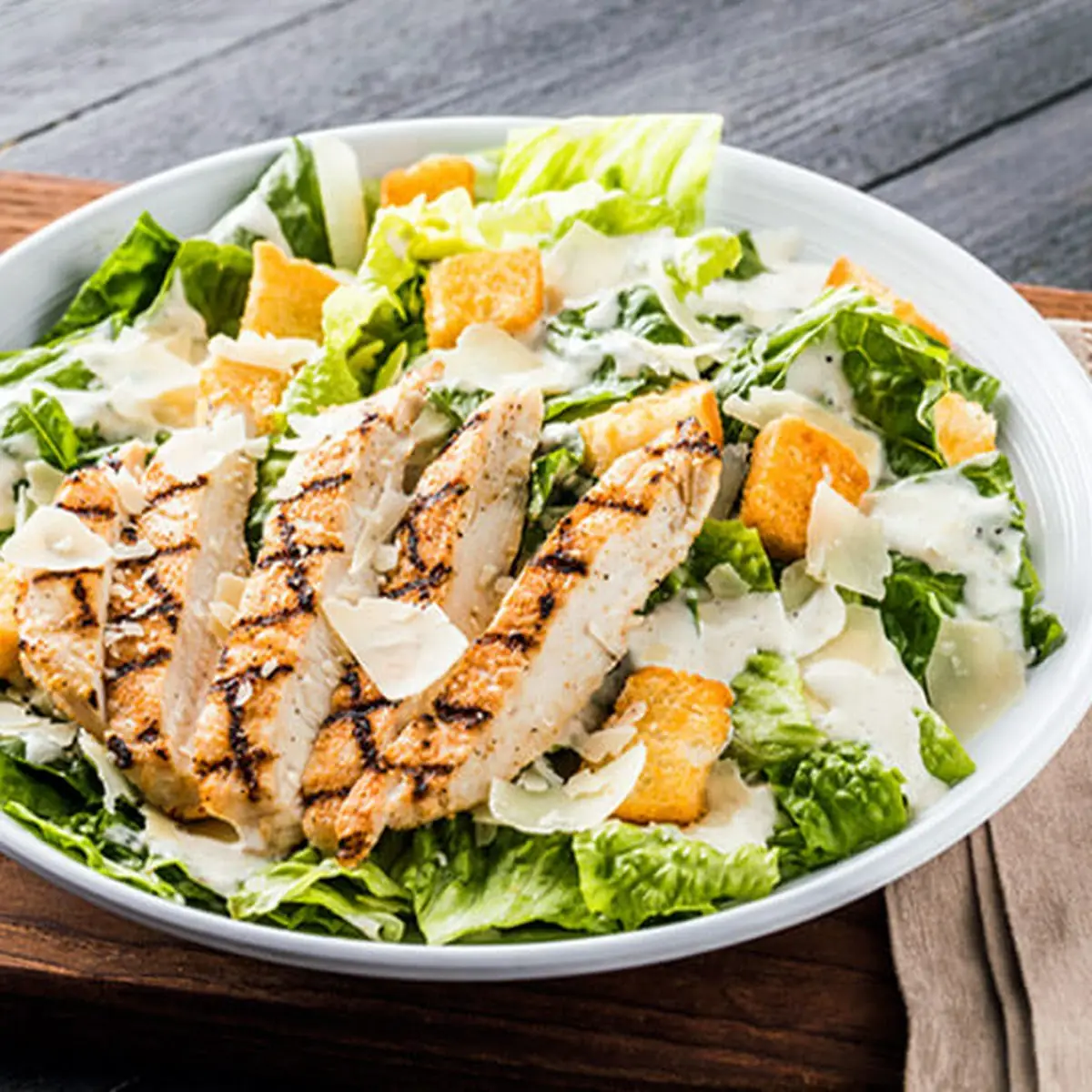 Caesar Salad with Grilled Chicken