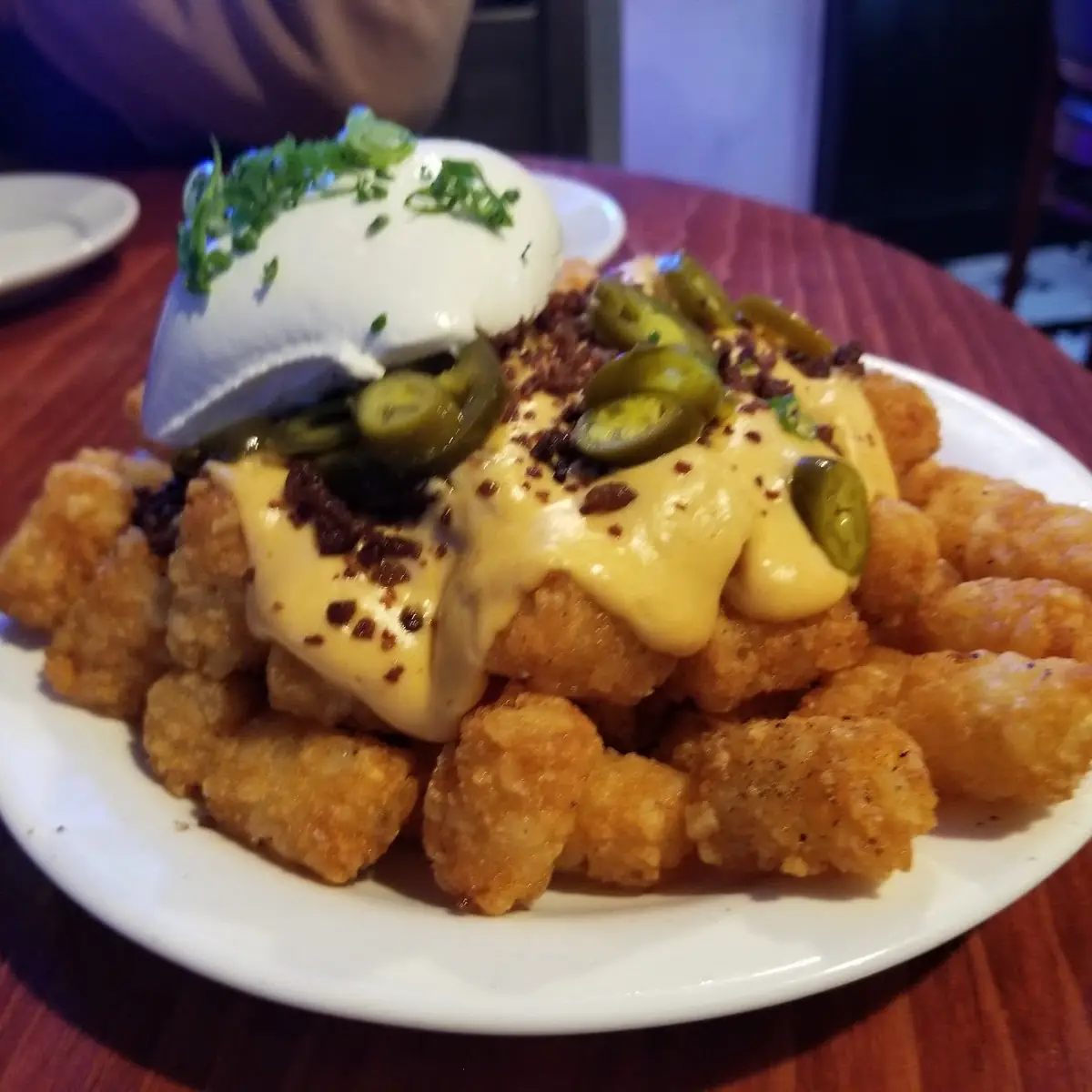 Loaded Tots with Bacon