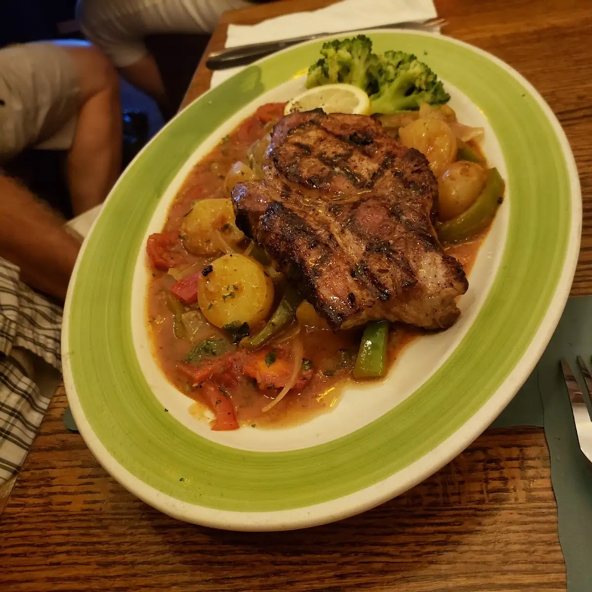 Grilled Quiet Man Sirloin Steak