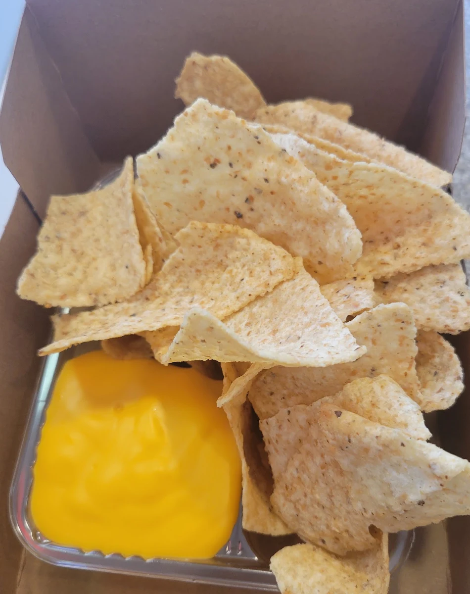 Nachos with Cheese Sauce