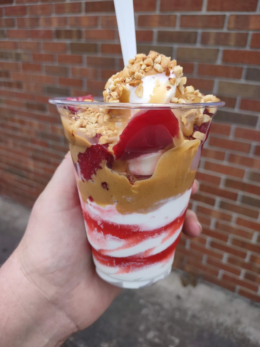 Peanut Butter & Jelly Sundae