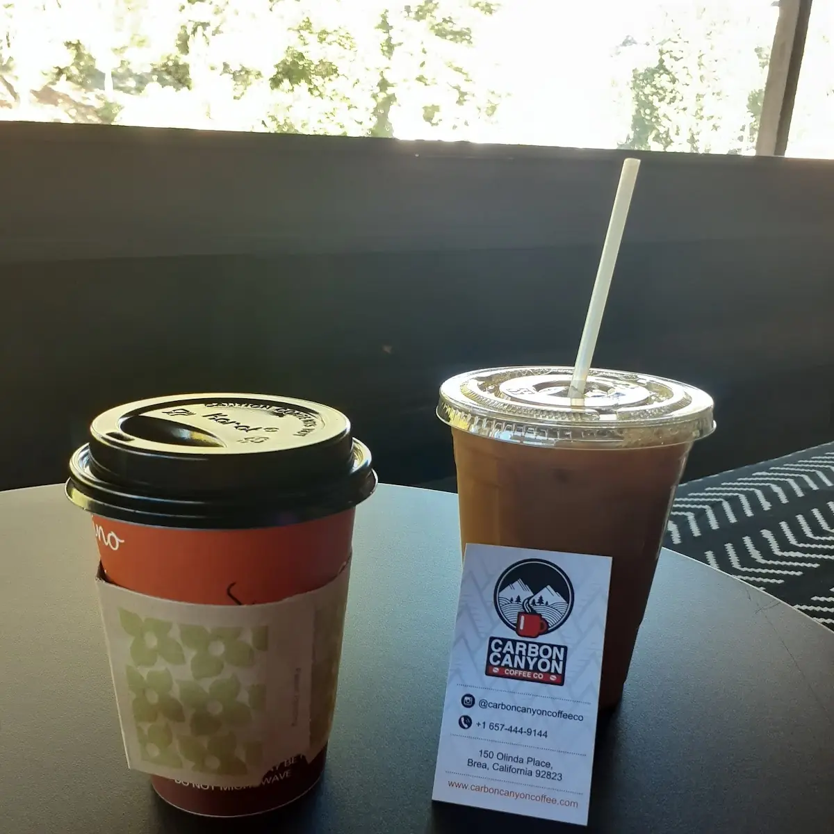 Pour over Costa Rican and a Cold Brew