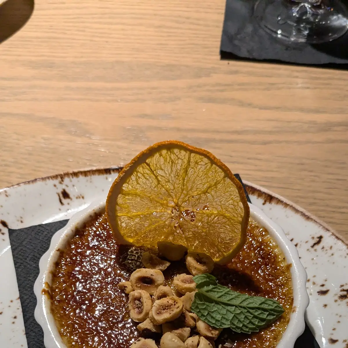 Coffee and Citrus Crème Brûlée