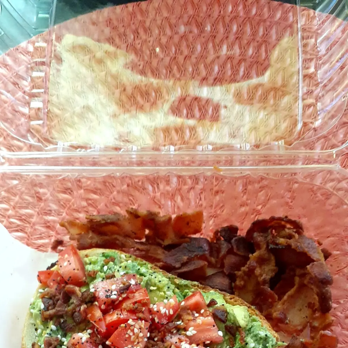 Avocado Toast with Bacon