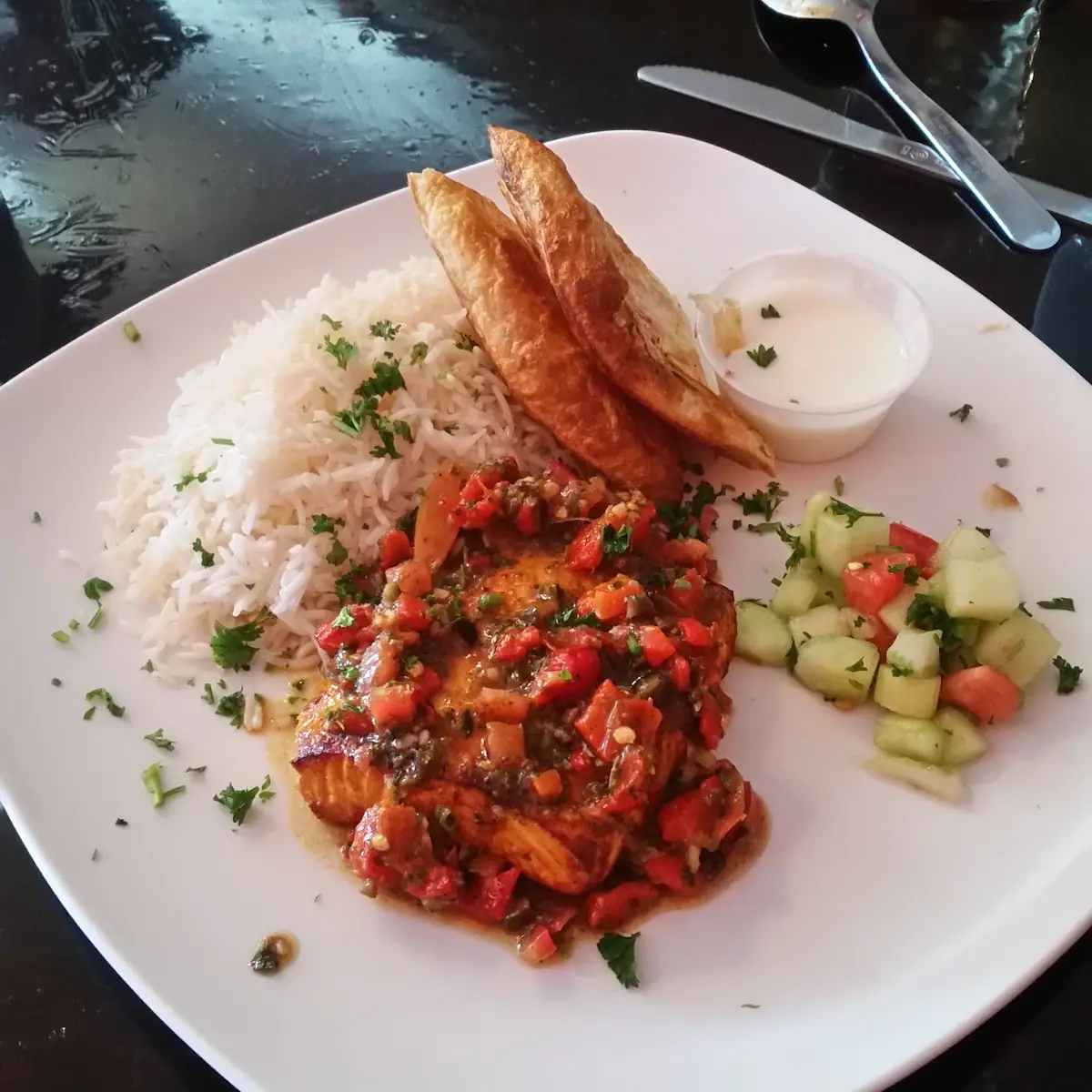 Salmon Kebab