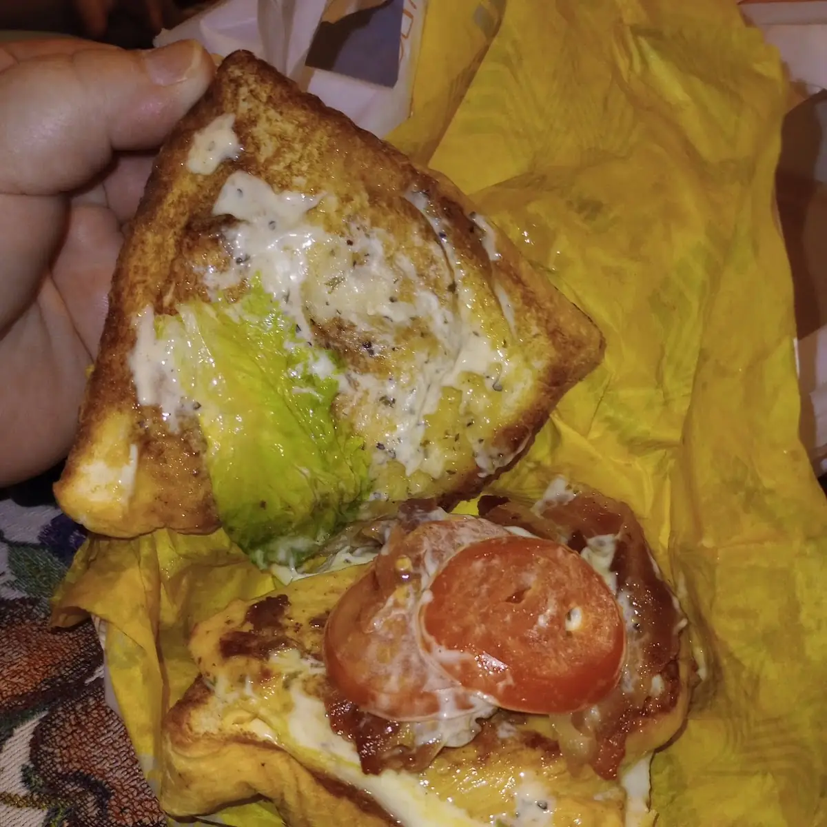Grilled Chicken Club Sandwich
