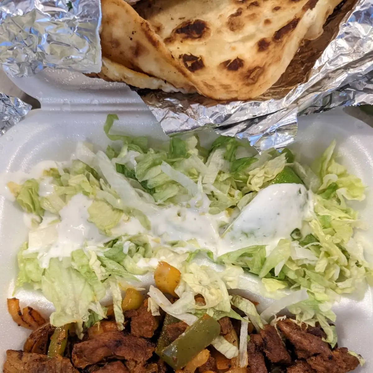 Suqaar Stir Fry & Ceeysh Pan Bread