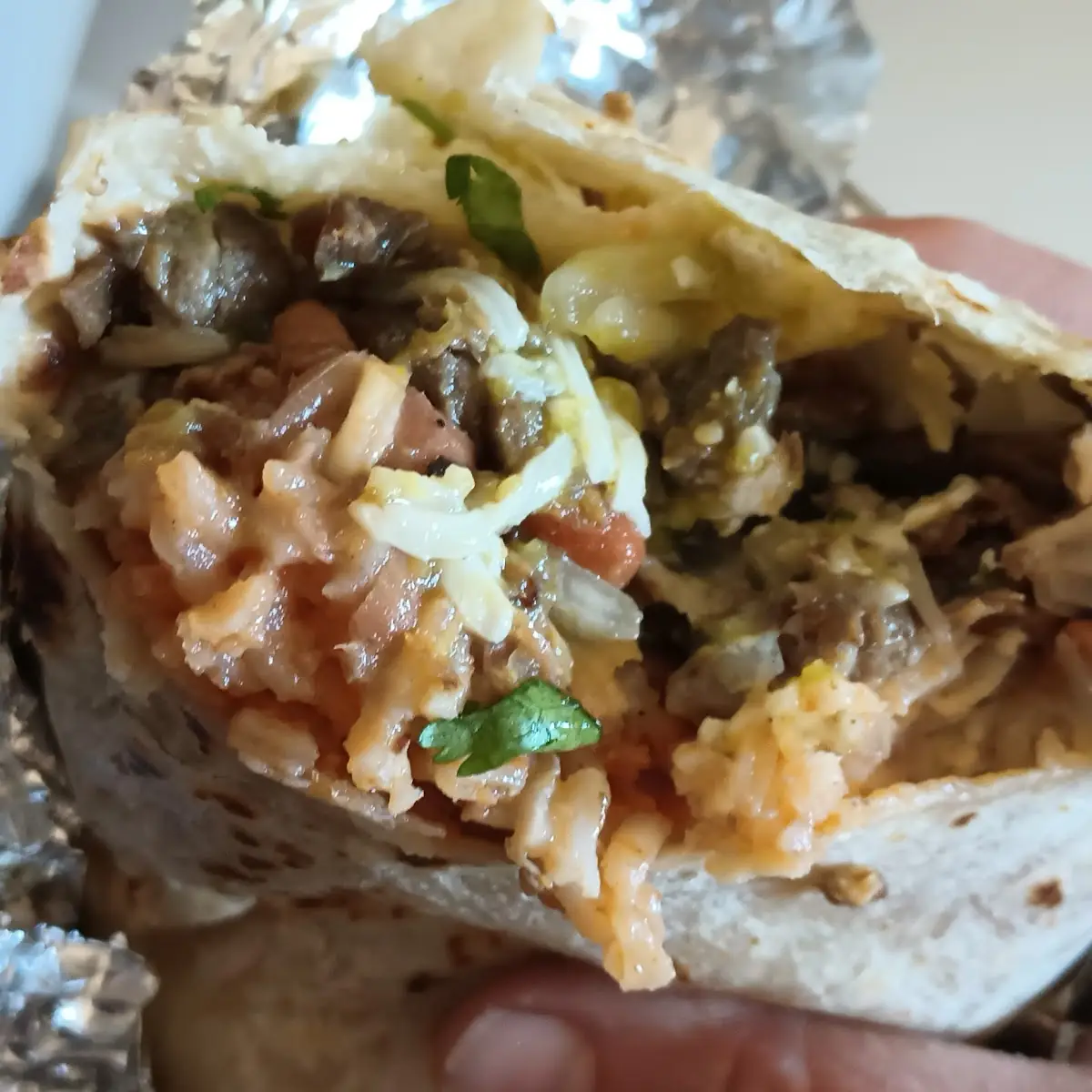 Carne Asada Burrito