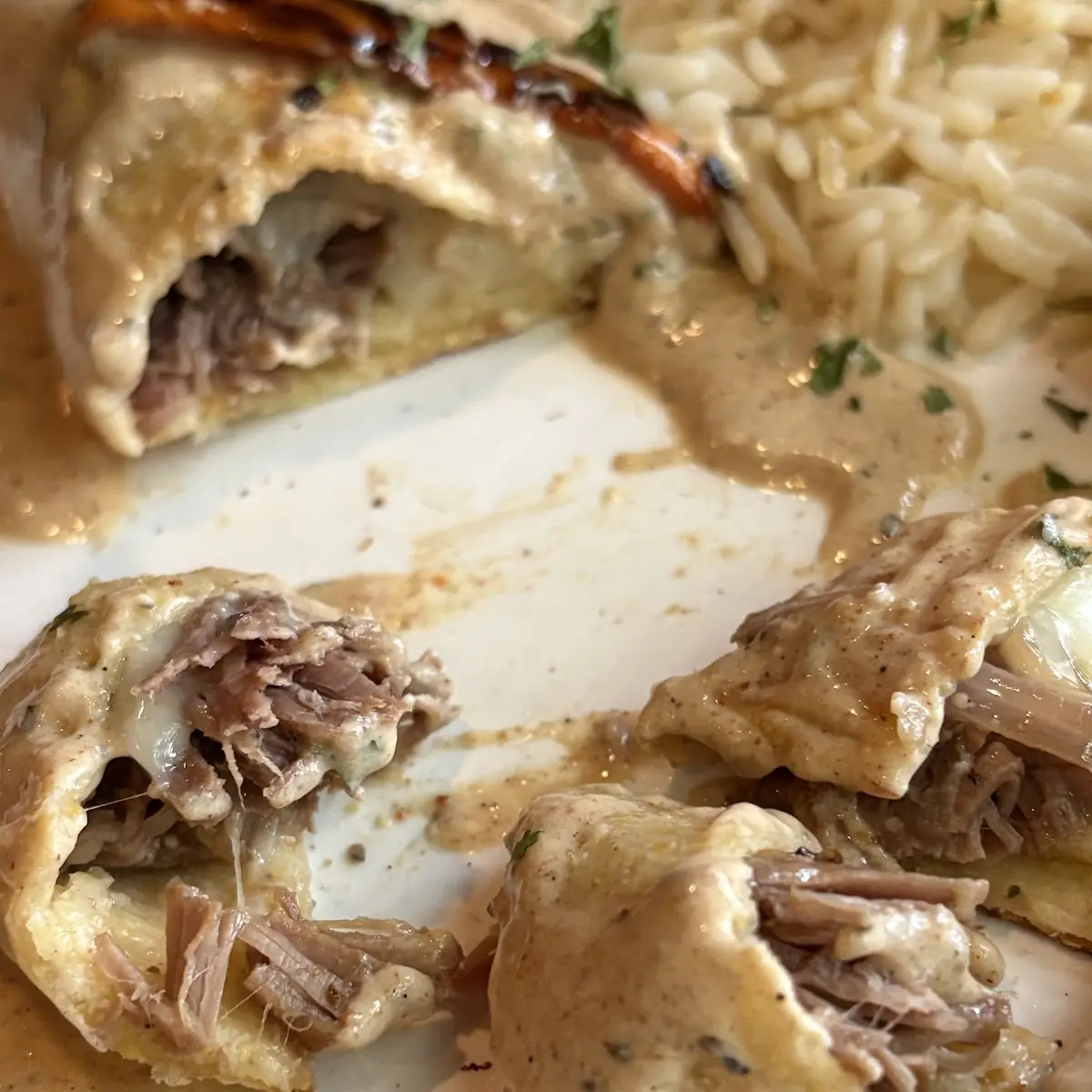 Short Rib Enchiladas