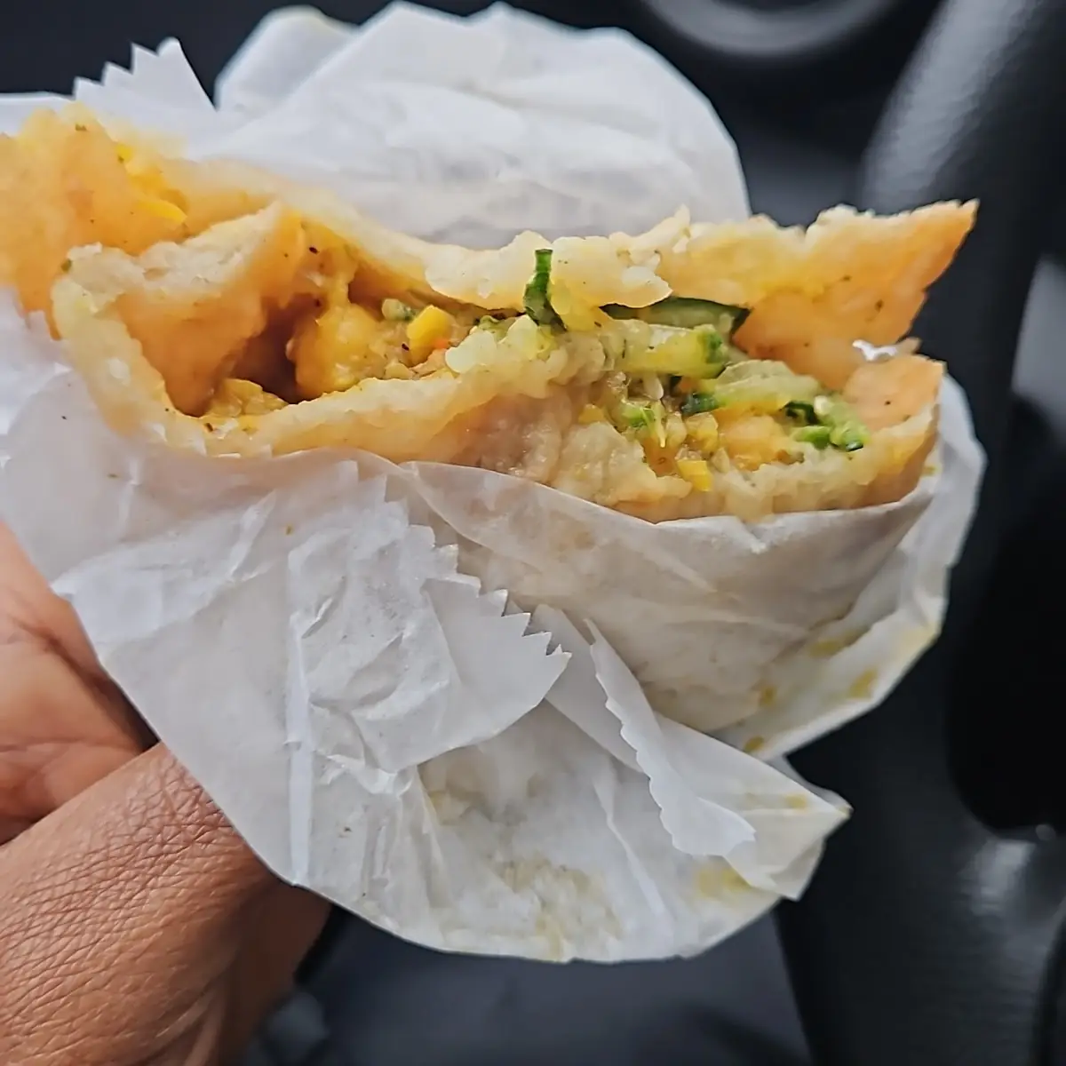 Doubles with Chick Peas Pulao