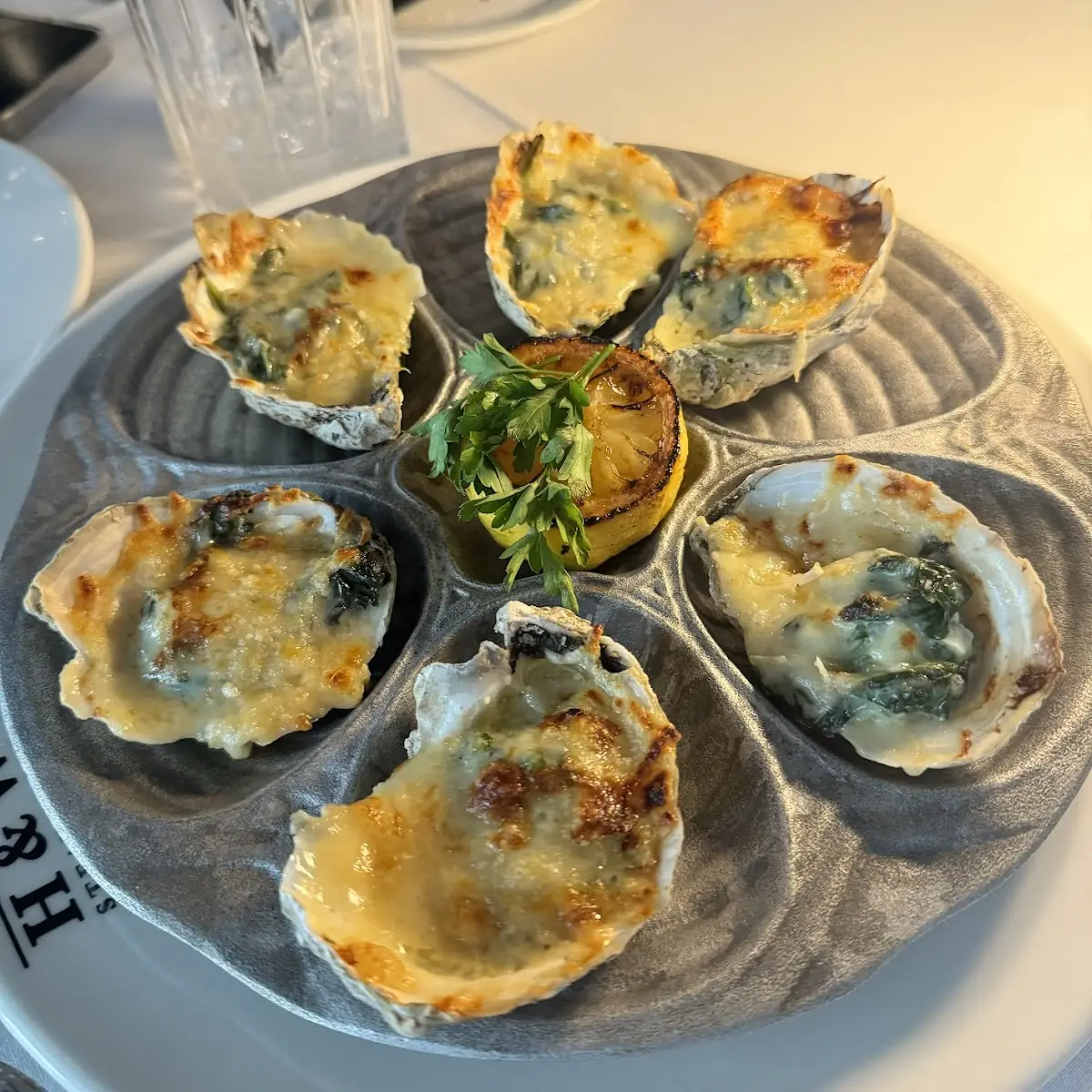 Oysters Rockefeller