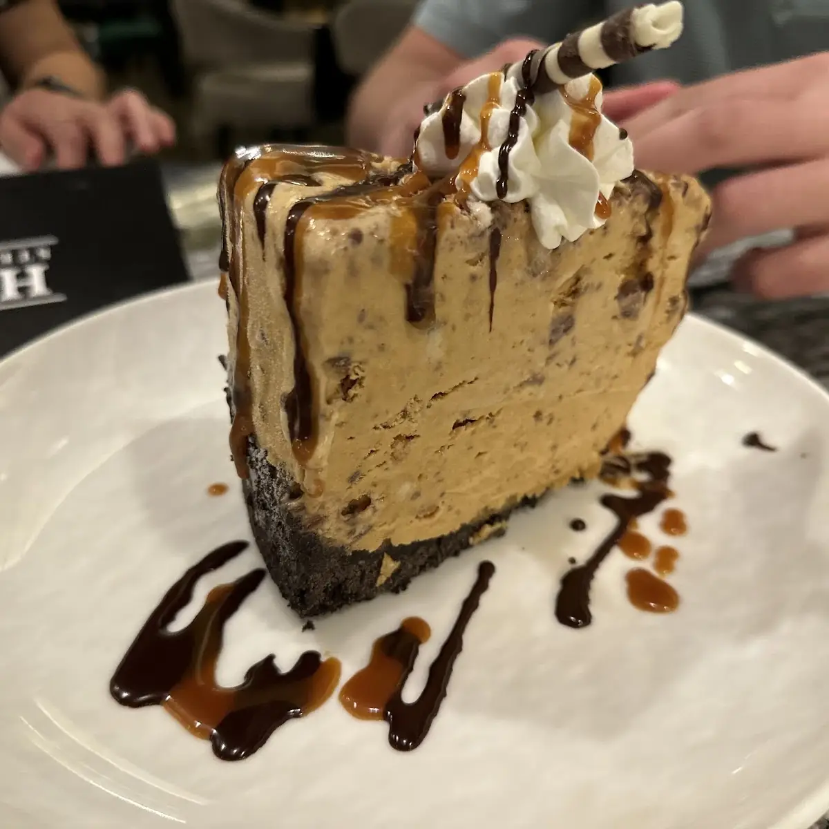Salted Caramel Turtle Pie