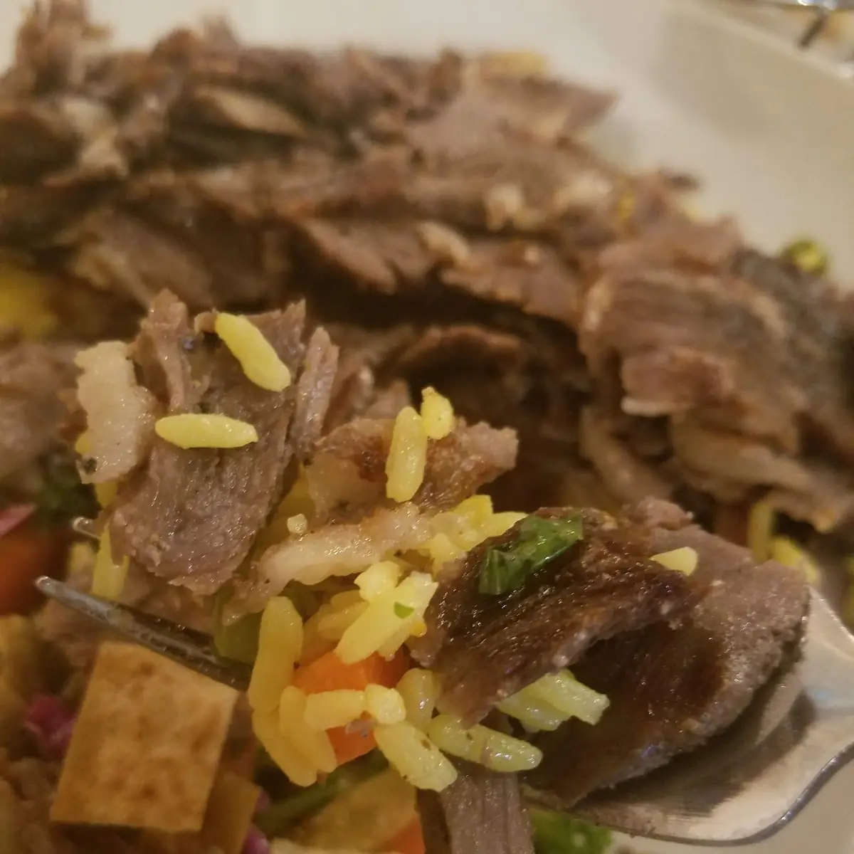 Beef Shawarma Plate
