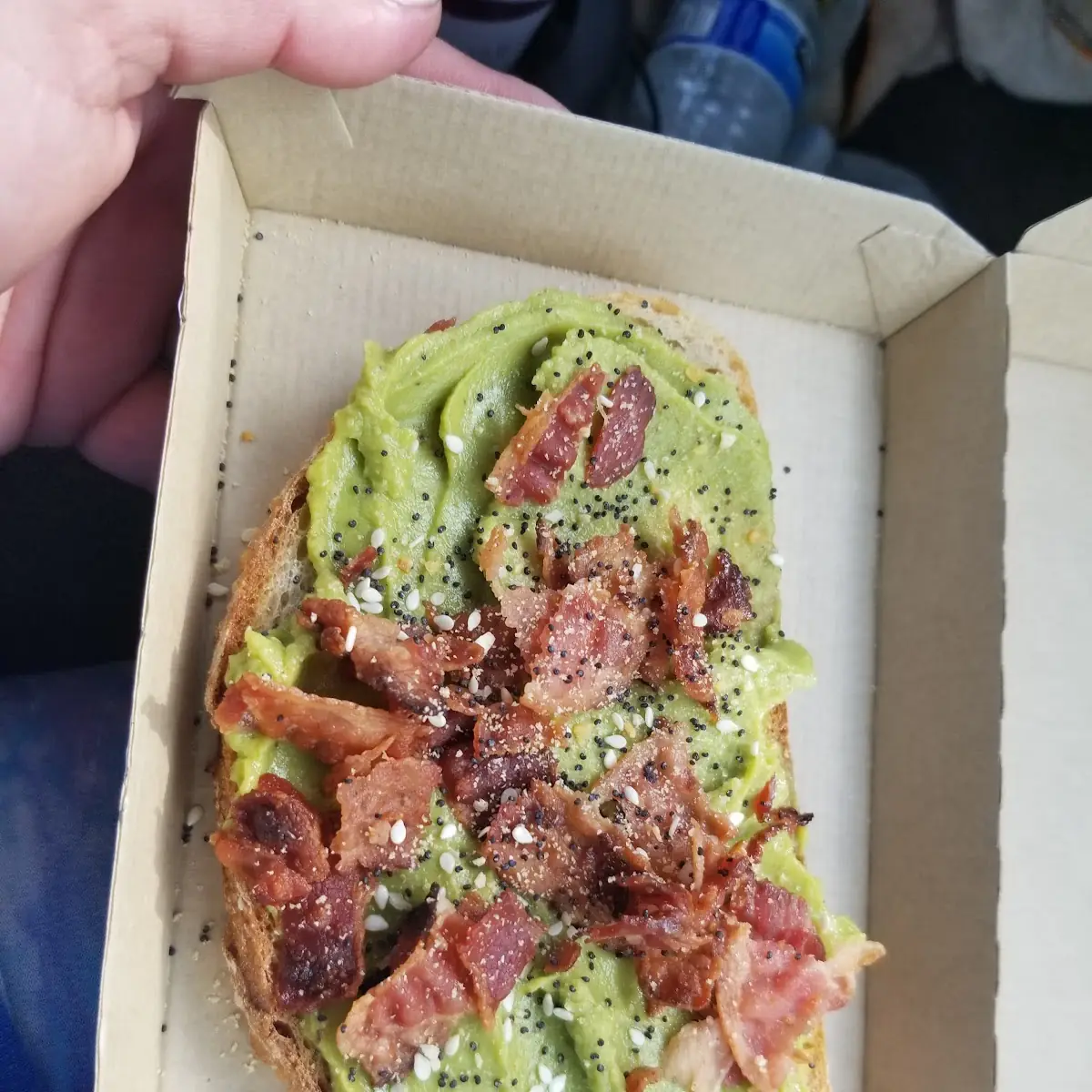 Avocado Bacon Toast