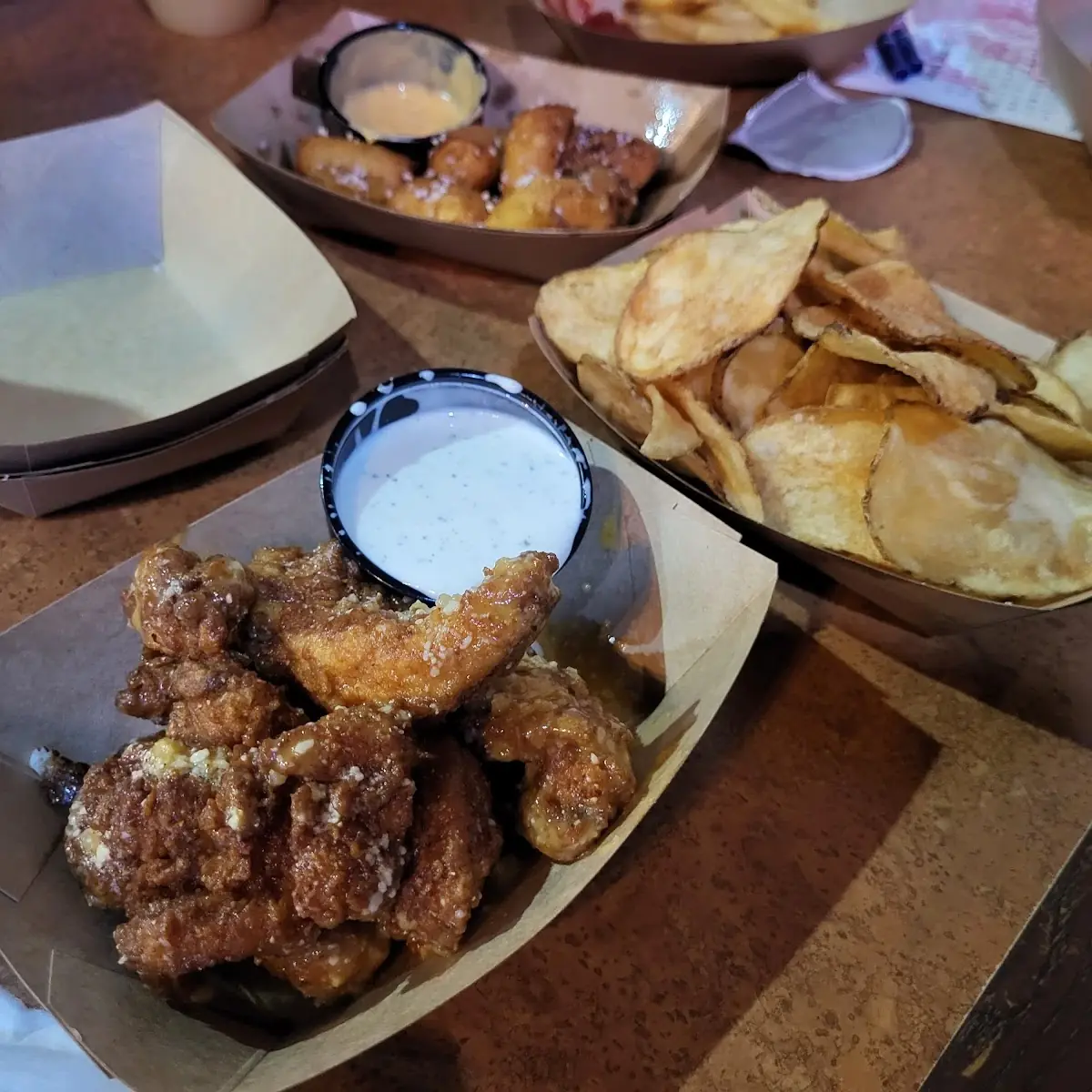 Wings and House Chips