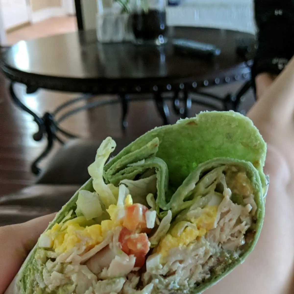 Chicken Caesar Salad Wrap