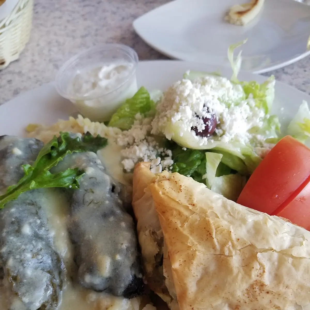 Stuffed Grape Leaves Spanakopita