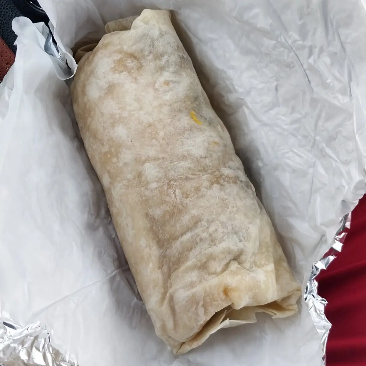 9 Breakfast Burrito Chorizo & Eggs