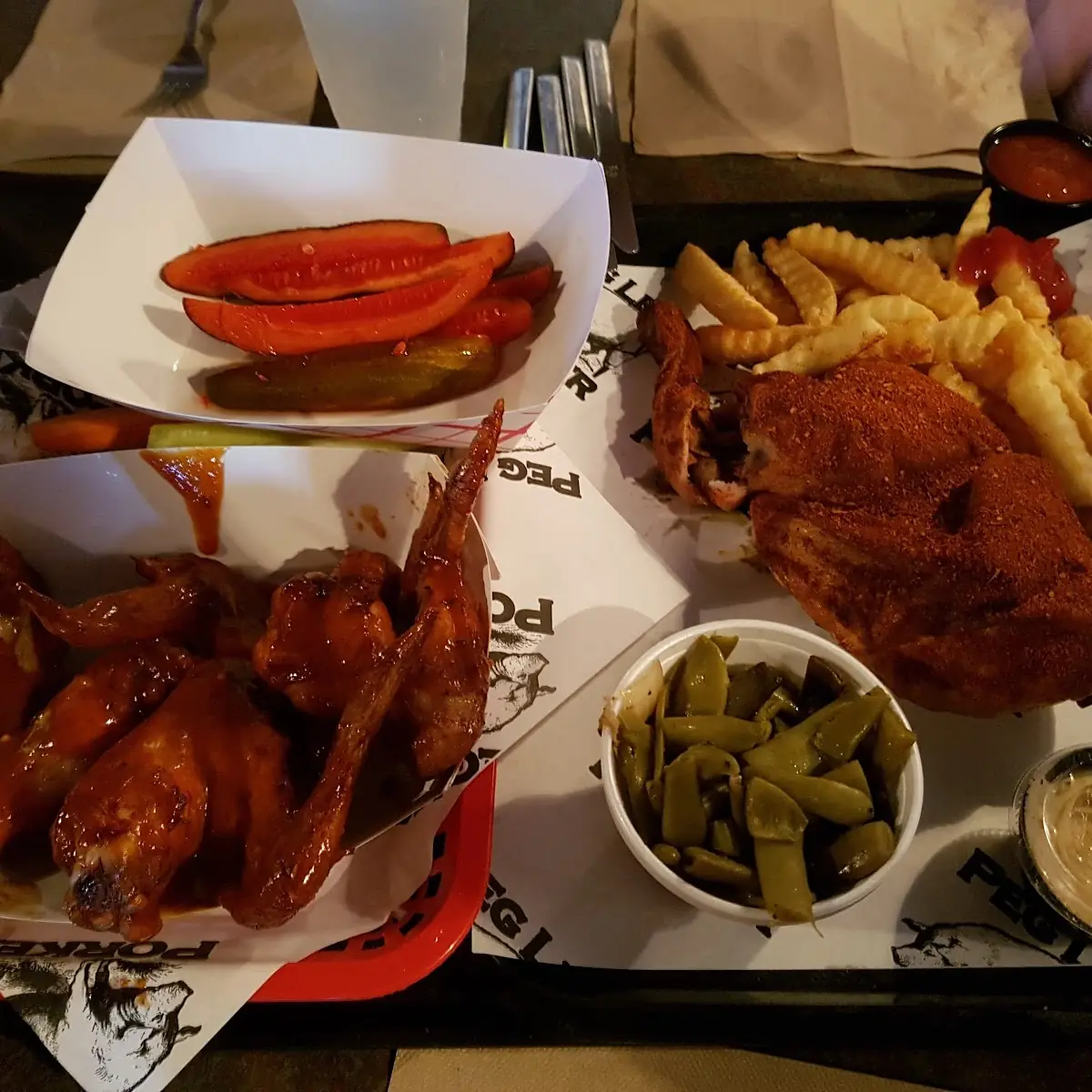 Chicken and BBQ Wings