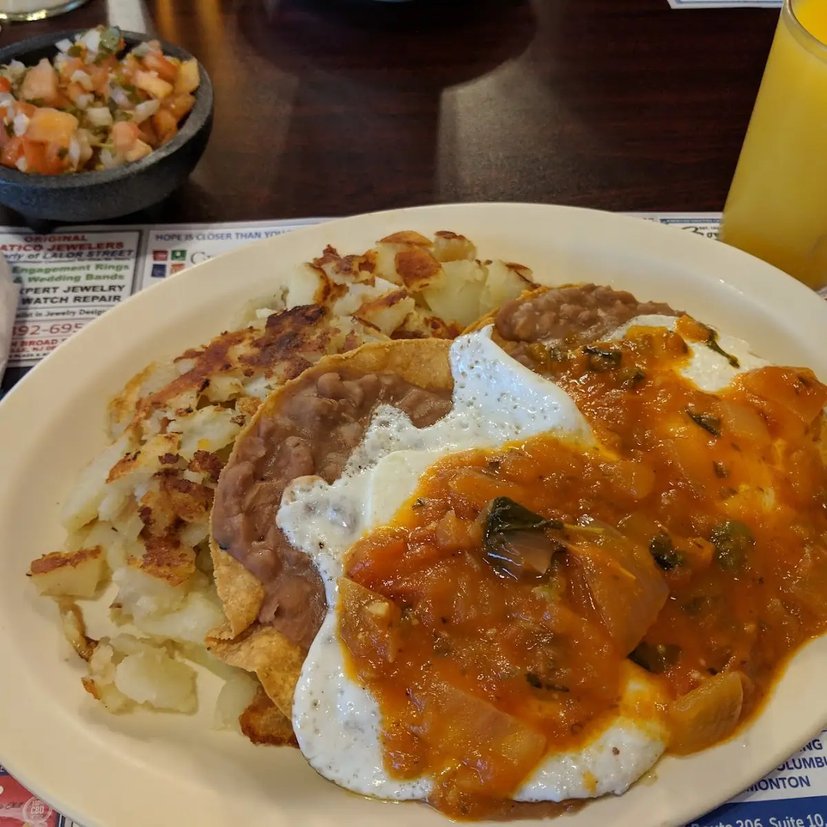 Huevos Rancheros Plate