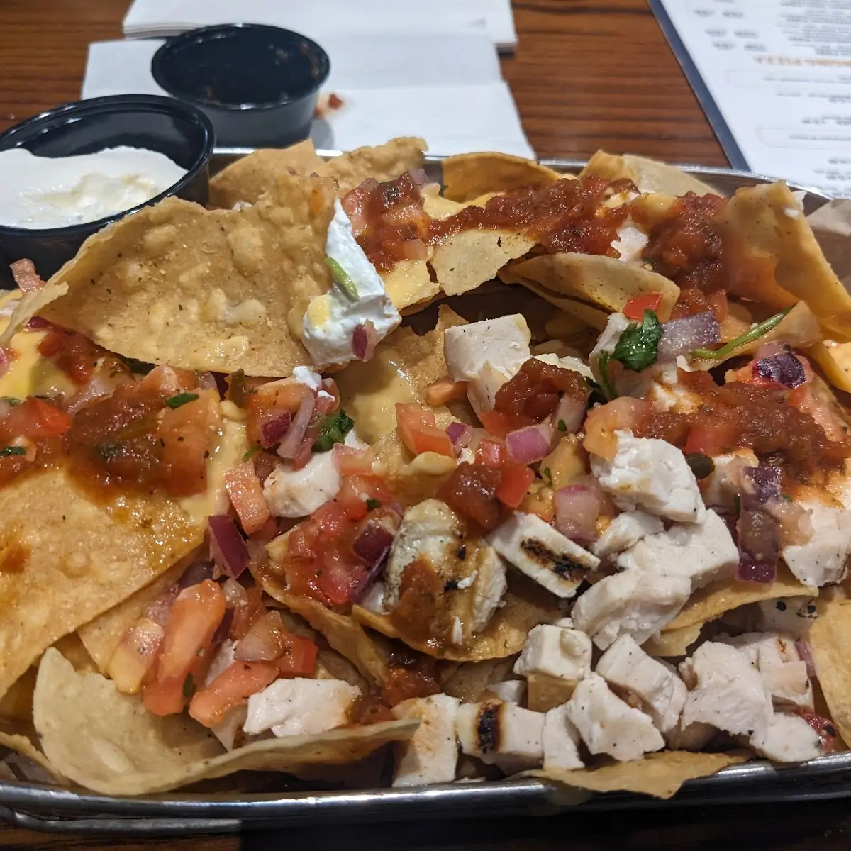 Chicken Nachos
