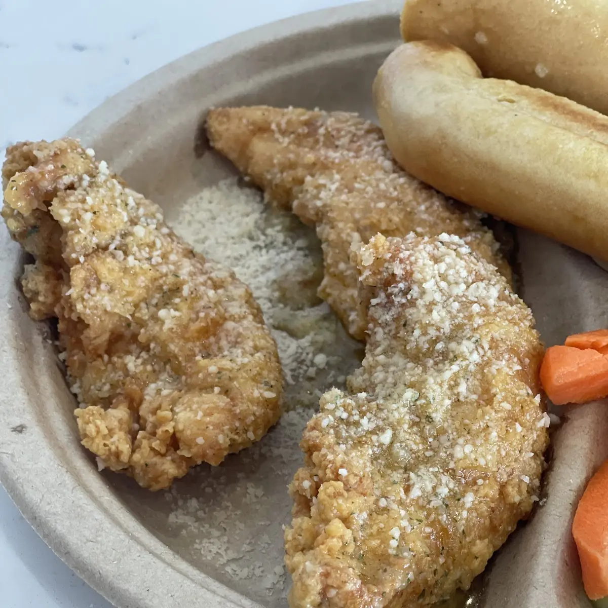 Combo 1 Parmesan Garlic Chicken Strips
