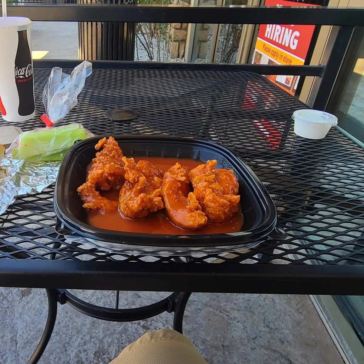 Hot Chicken Tender Platter