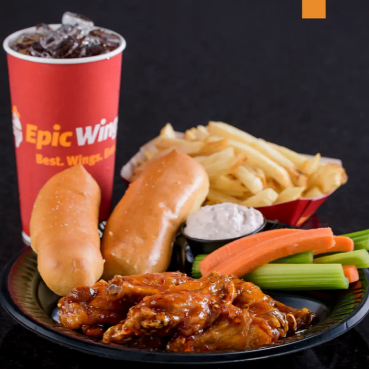 Sweet Chili Chicken Wing Single Meal