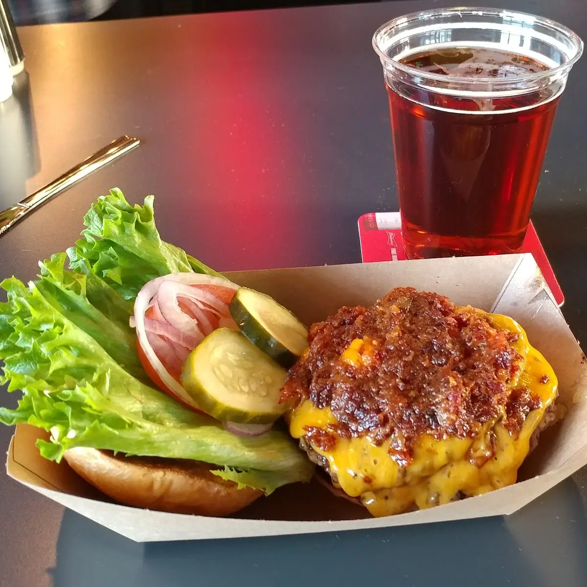 Bacon Jam Burger