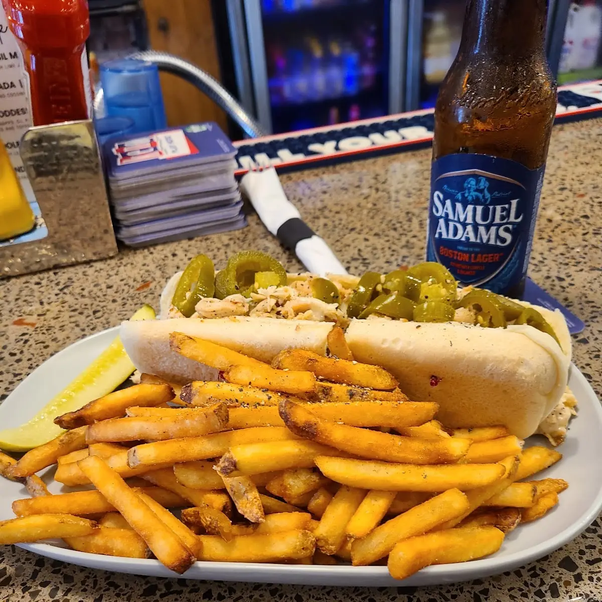 Chicken Cheesesteak with Jalapeños