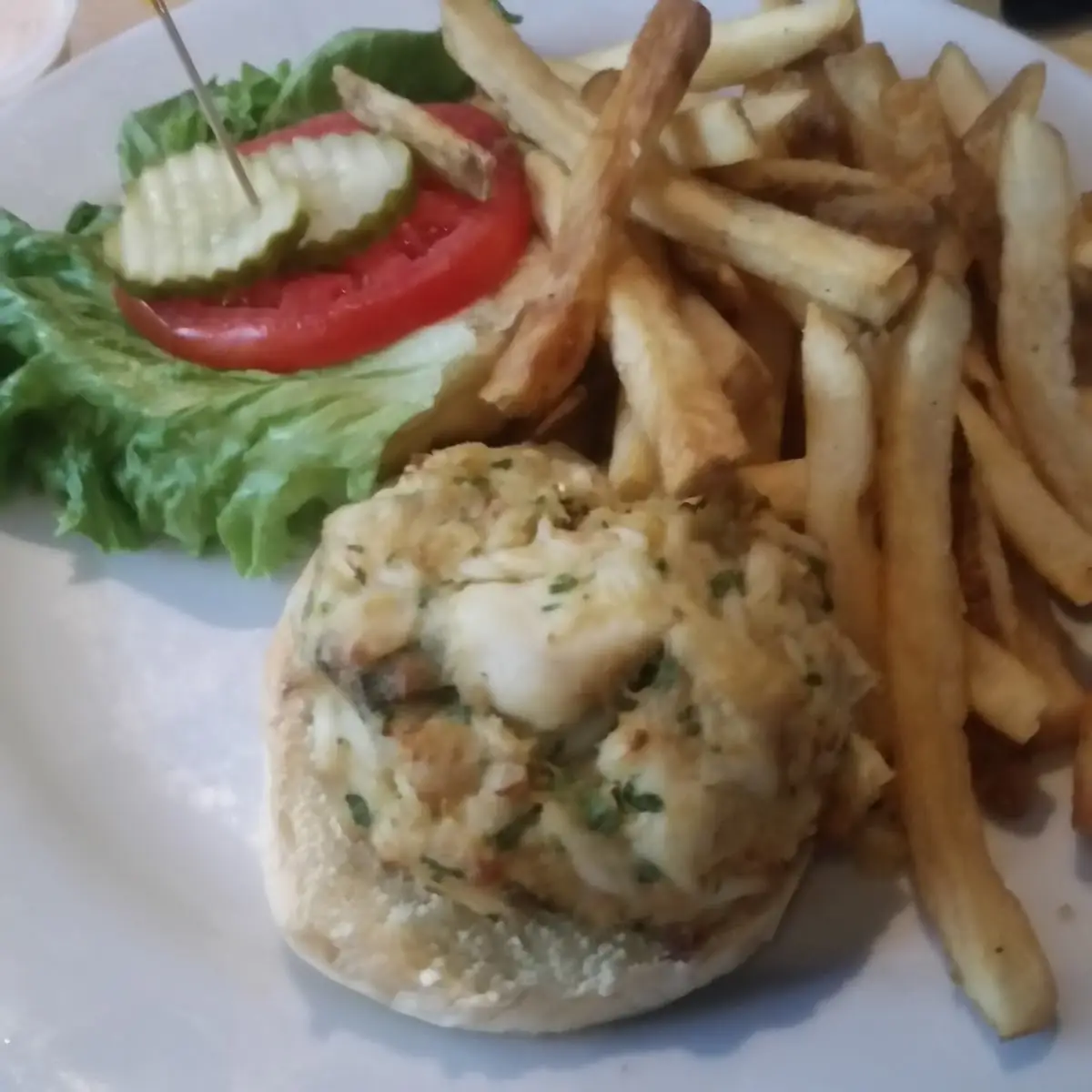 Crab Cake Sandwich