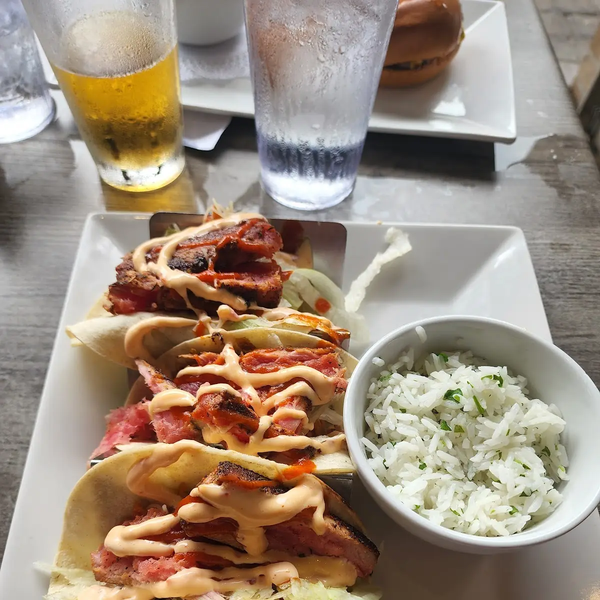 Sunset Shrimp Tacos