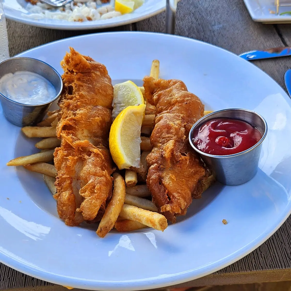 Alaskan Cod Fish & Chips