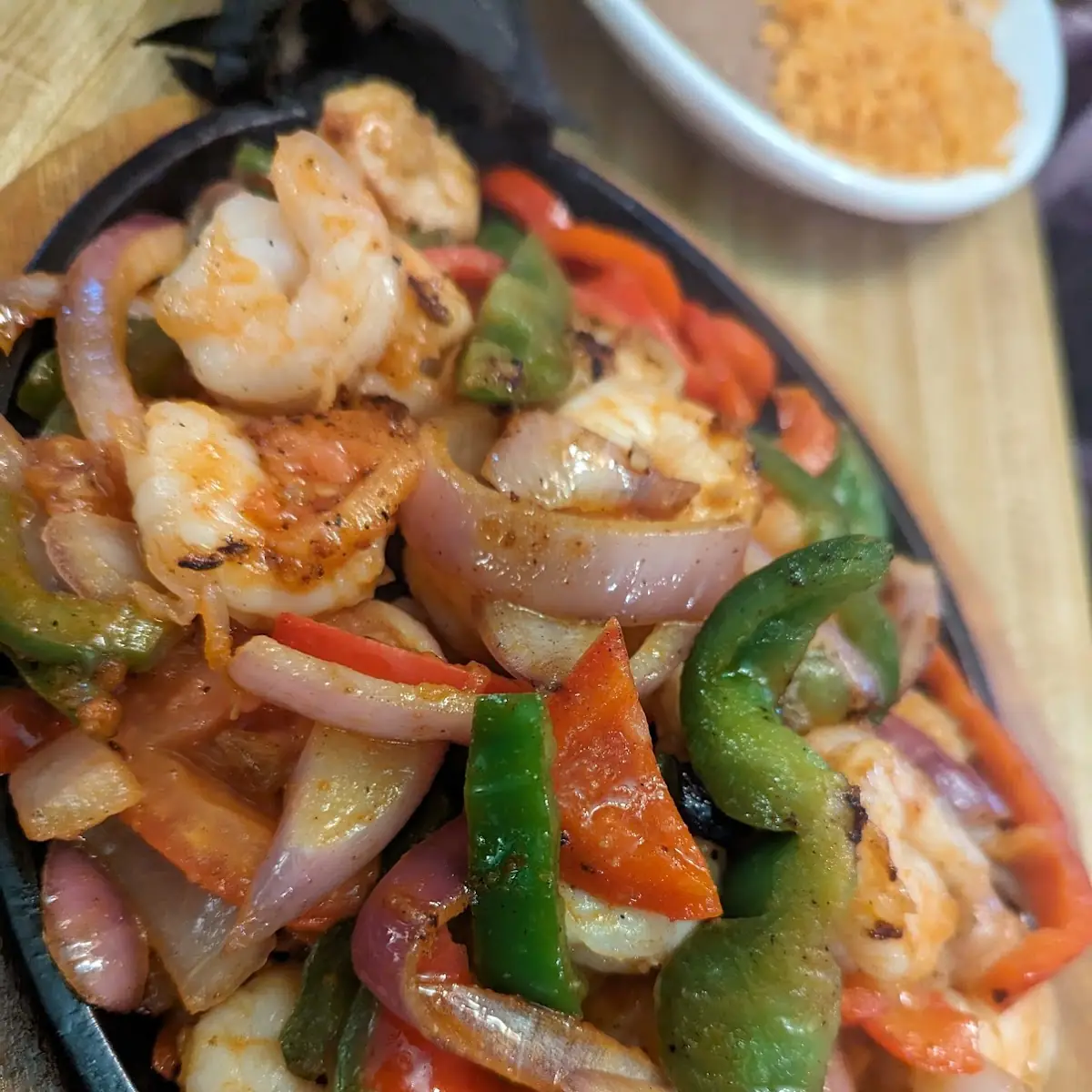 Shrimp Fajitas
