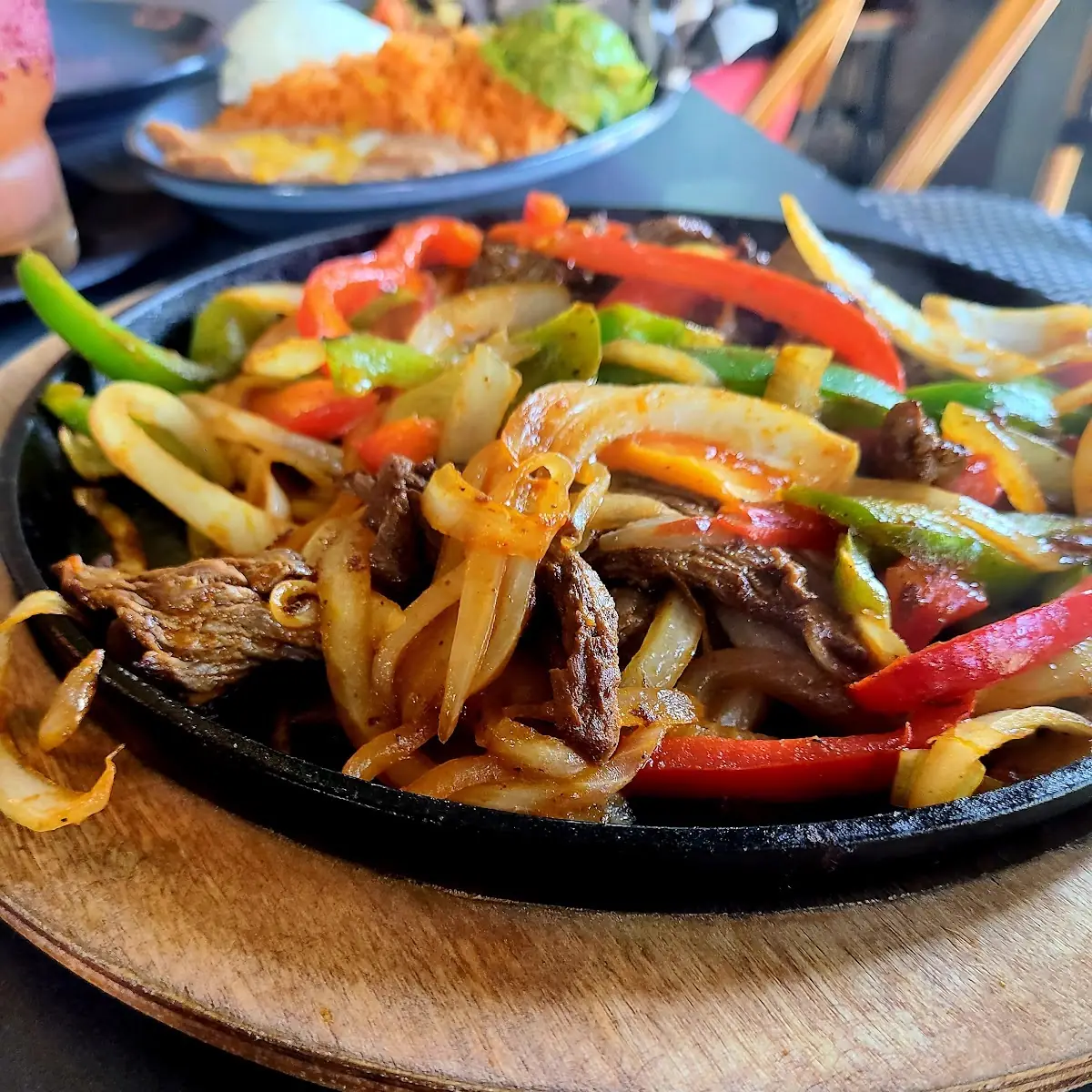 Shrimp and Steak Fajitas