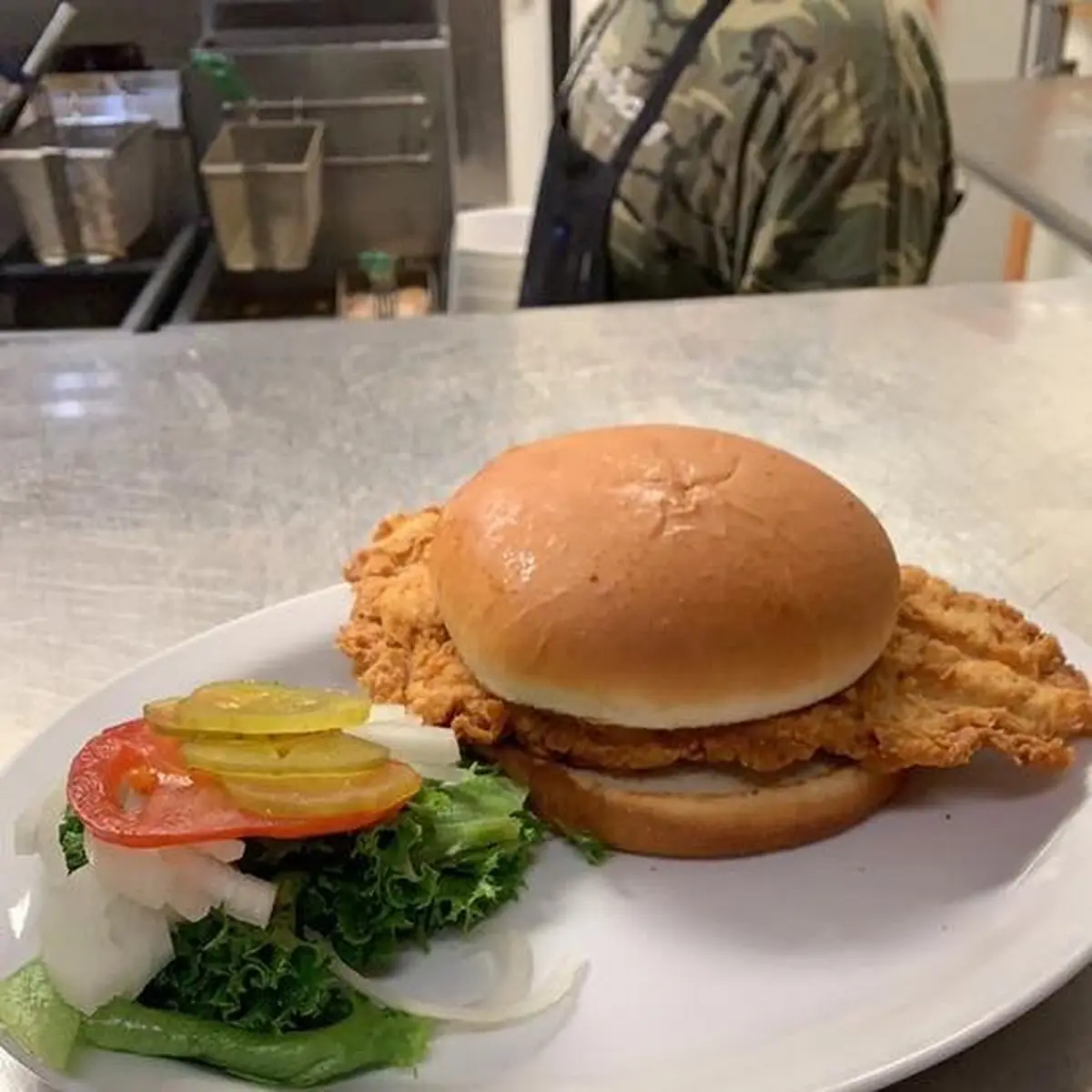 Chicken Fried Steak Sandwich