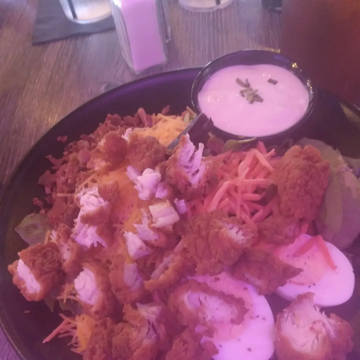 Crispy Chicken Salad